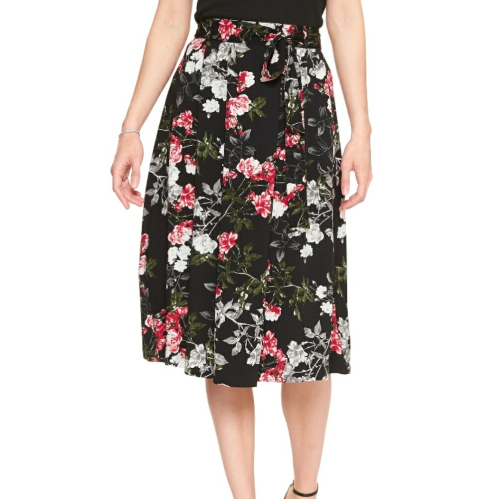 🆕Banana Republic Printed  Midi Skirt